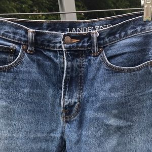 Lands' End Mens Blue Denim Jeans (#1) Size 32x32